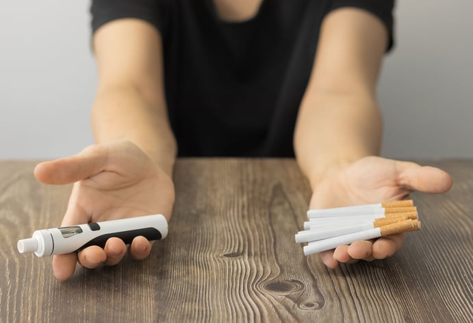 Produits de la nicotine tabac et cigarette électronique